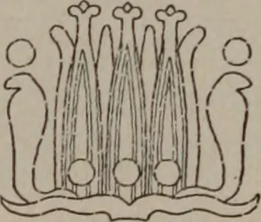 An illustration from Building stone, lathing, plastering, and tiling, common brickwork, ornamental brickwork and terra cotta : lighting fixtures, use and design of lighting fixtures, architectural design, 1909, leaf 463