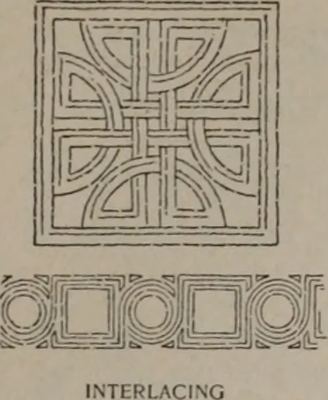 An illustration from Building stone, lathing, plastering, and tiling, common brickwork, ornamental brickwork and terra cotta : lighting fixtures, use and design of lighting fixtures, architectural design, 1909, leaf 468