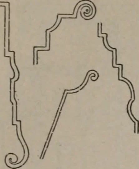 An illustration from Building stone, lathing, plastering, and tiling, common brickwork, ornamental brickwork and terra cotta : lighting fixtures, use and design of lighting fixtures, architectural design, 1909, leaf 480