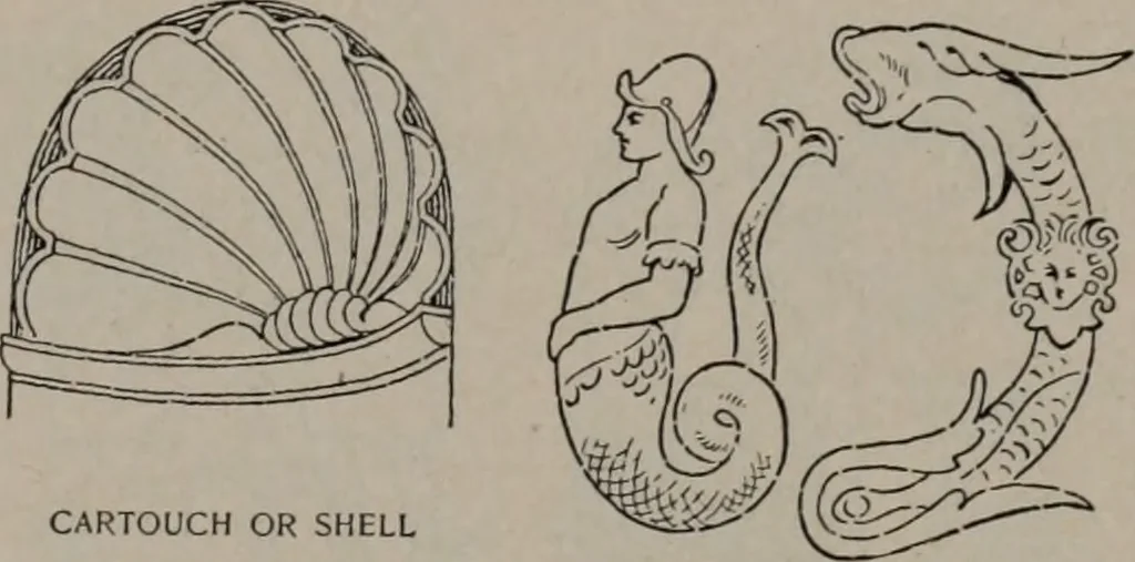 An illustration from Building stone, lathing, plastering, and tiling, common brickwork, ornamental brickwork and terra cotta : lighting fixtures, use and design of lighting fixtures, architectural design, 1909, leaf 482