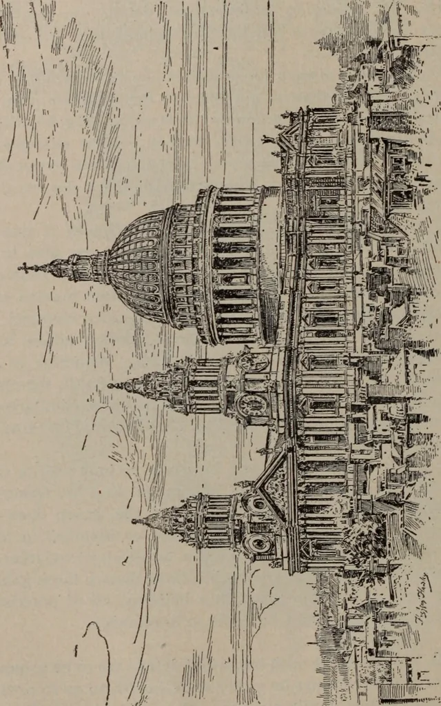 An illustration from Building stone, lathing, plastering, and tiling, common brickwork, ornamental brickwork and terra cotta : lighting fixtures, use and design of lighting fixtures, architectural design, 1909, leaf 509