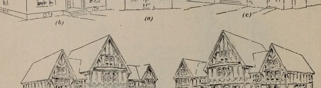 An illustration from Building stone, lathing, plastering, and tiling, common brickwork, ornamental brickwork and terra cotta : lighting fixtures, use and design of lighting fixtures, architectural design, 1909, leaf 511