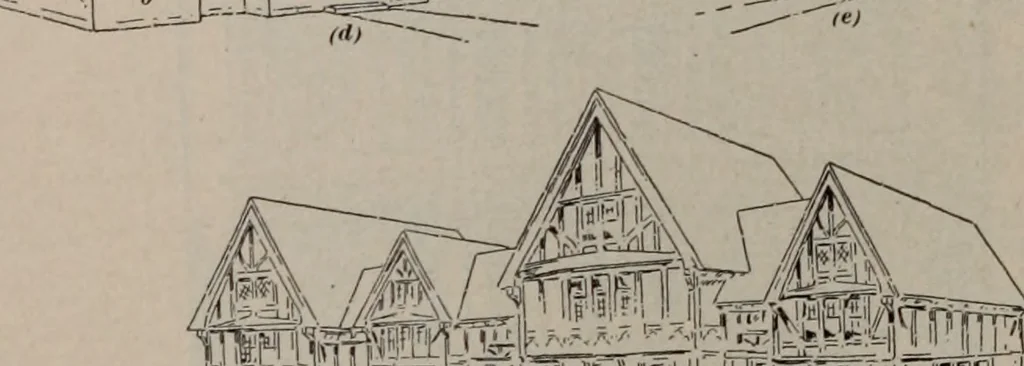 An illustration from Building stone, lathing, plastering, and tiling, common brickwork, ornamental brickwork and terra cotta : lighting fixtures, use and design of lighting fixtures, architectural design, 1909, leaf 511