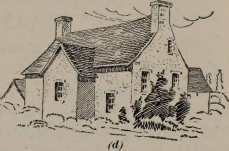 An illustration from Building stone, lathing, plastering, and tiling, common brickwork, ornamental brickwork and terra cotta : lighting fixtures, use and design of lighting fixtures, architectural design, 1909, leaf 530