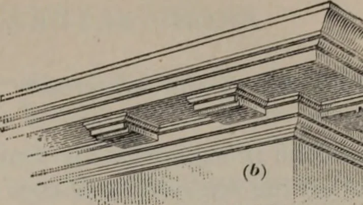 An illustration from Building stone, lathing, plastering, and tiling, common brickwork, ornamental brickwork and terra cotta : lighting fixtures, use and design of lighting fixtures, architectural design, 1909, leaf 538