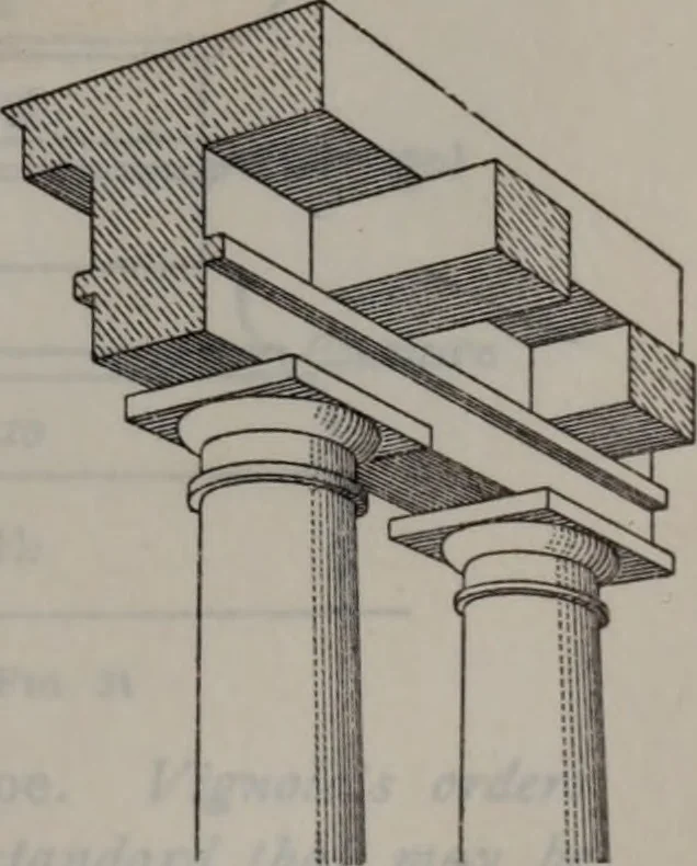 An illustration from Building stone, lathing, plastering, and tiling, common brickwork, ornamental brickwork and terra cotta : lighting fixtures, use and design of lighting fixtures, architectural design, 1909, leaf 544