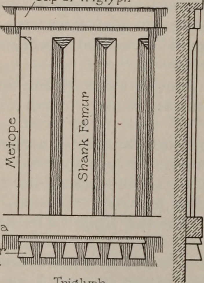 An illustration from Building stone, lathing, plastering, and tiling, common brickwork, ornamental brickwork and terra cotta : lighting fixtures, use and design of lighting fixtures, architectural design, 1909, leaf 573