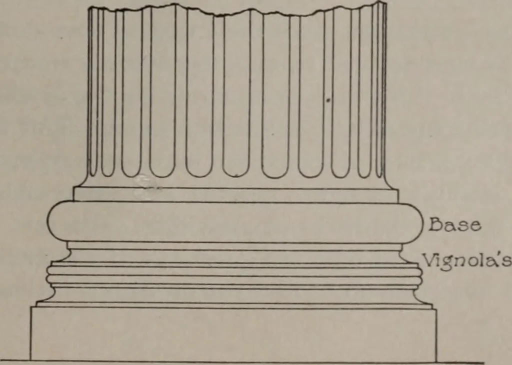 An illustration from Building stone, lathing, plastering, and tiling, common brickwork, ornamental brickwork and terra cotta : lighting fixtures, use and design of lighting fixtures, architectural design, 1909, leaf 584