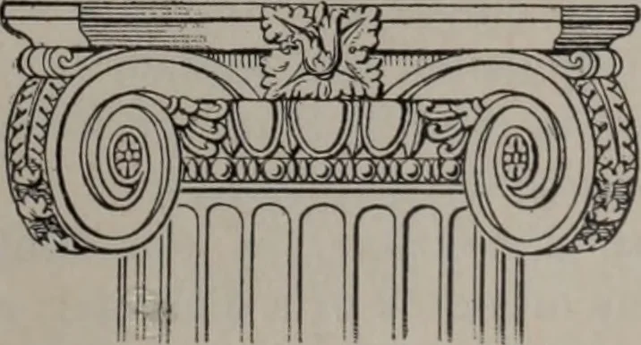 An illustration from Building stone, lathing, plastering, and tiling, common brickwork, ornamental brickwork and terra cotta : lighting fixtures, use and design of lighting fixtures, architectural design, 1909, leaf 588