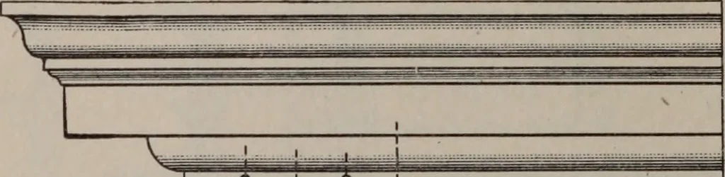 An illustration from Building stone, lathing, plastering, and tiling, common brickwork, ornamental brickwork and terra cotta : lighting fixtures, use and design of lighting fixtures, architectural design, 1909, leaf 619