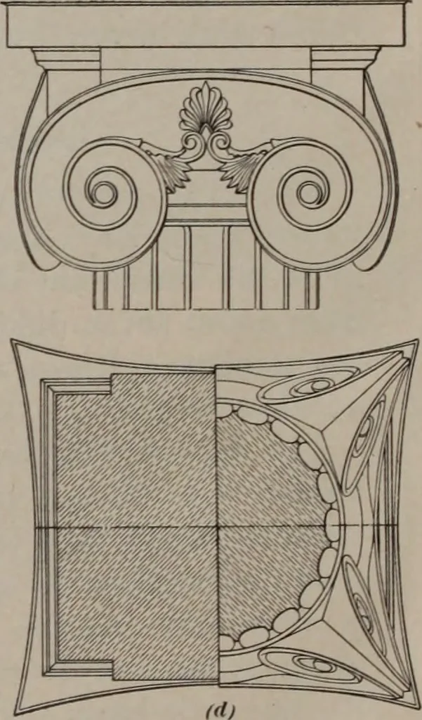 An illustration from Building stone, lathing, plastering, and tiling, common brickwork, ornamental brickwork and terra cotta : lighting fixtures, use and design of lighting fixtures, architectural design, 1909, leaf 647