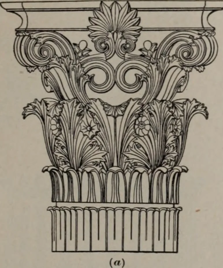 An illustration from Building stone, lathing, plastering, and tiling, common brickwork, ornamental brickwork and terra cotta : lighting fixtures, use and design of lighting fixtures, architectural design, 1909, leaf 648