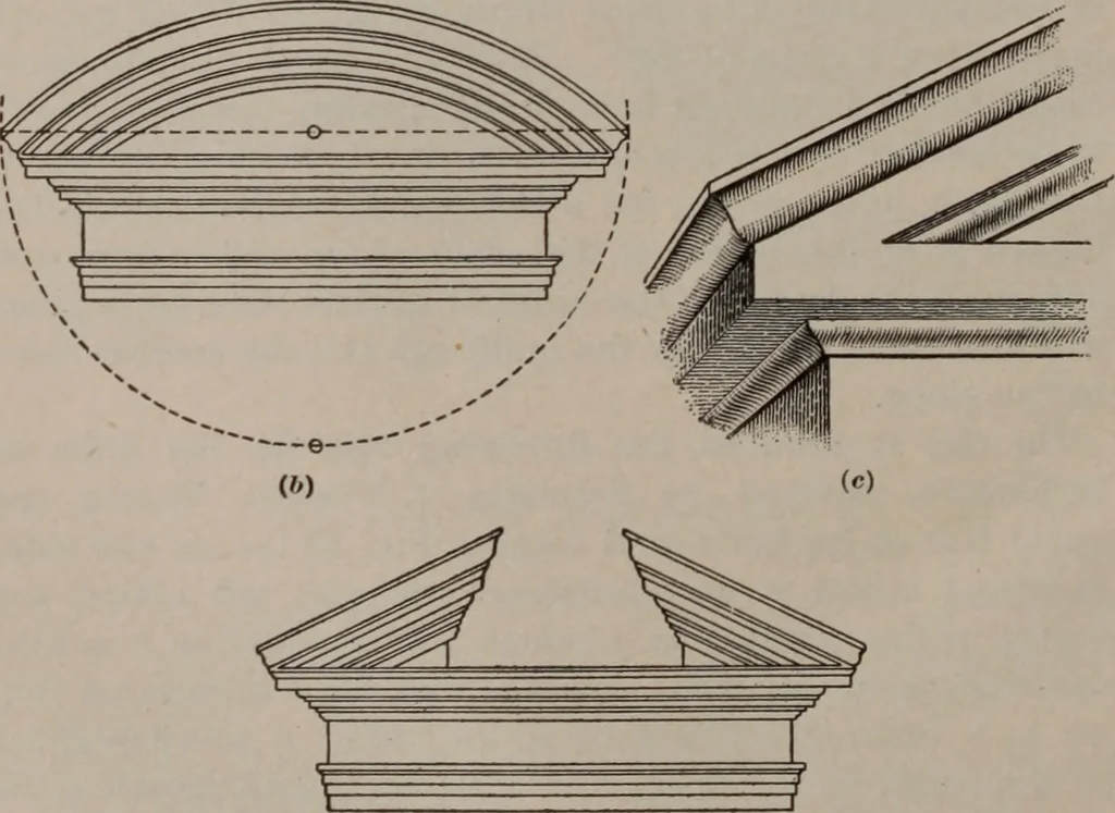 An illustration from Building stone, lathing, plastering, and tiling, common brickwork, ornamental brickwork and terra cotta : lighting fixtures, use and design of lighting fixtures, architectural design, 1909, leaf 667