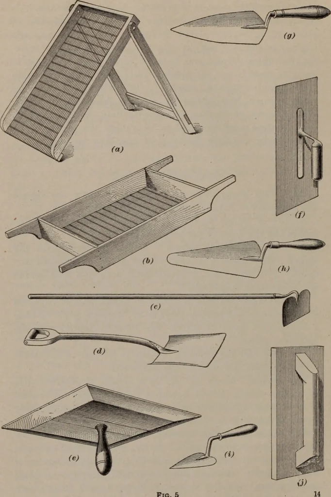 An illustration from Building stone, lathing, plastering, and tiling, common brickwork, ornamental brickwork and terra cotta : lighting fixtures, use and design of lighting fixtures, architectural design, 1909, leaf 73