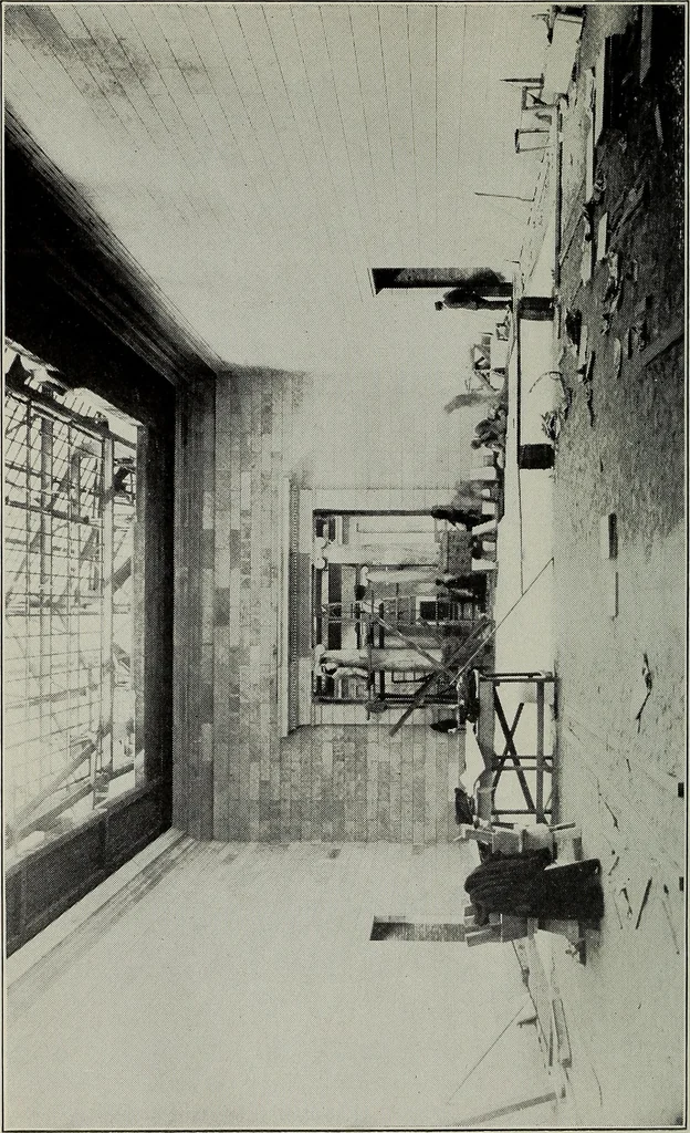 An illustration from The building trades, 1916, leaf 113