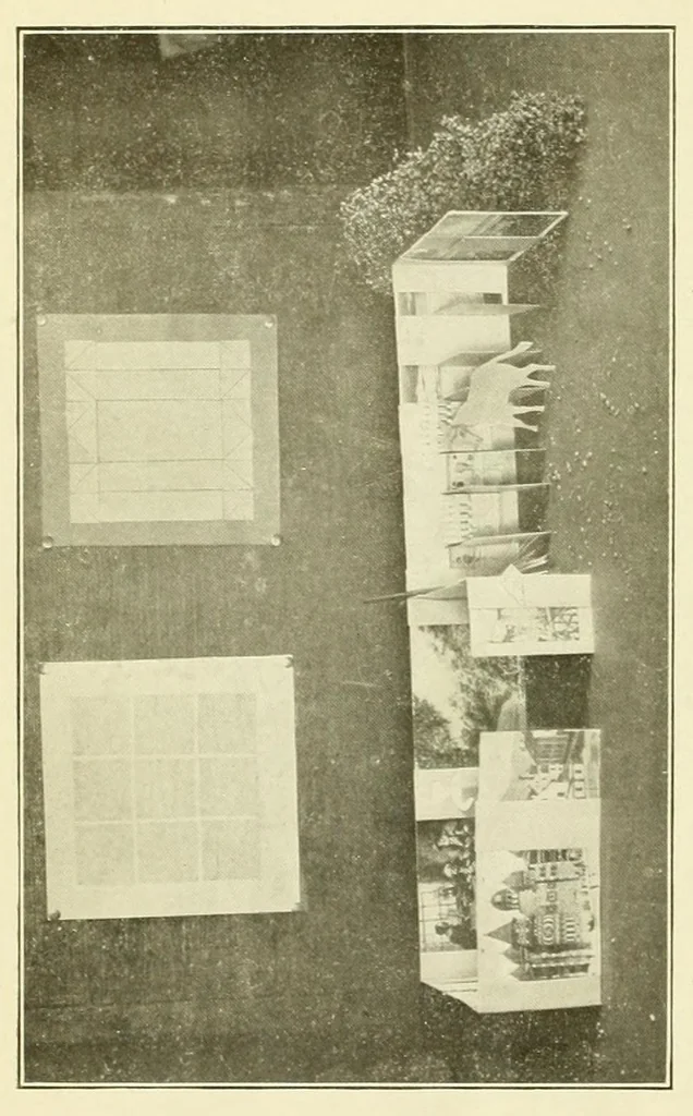 An illustration from The building unit, 1917, leaf 20