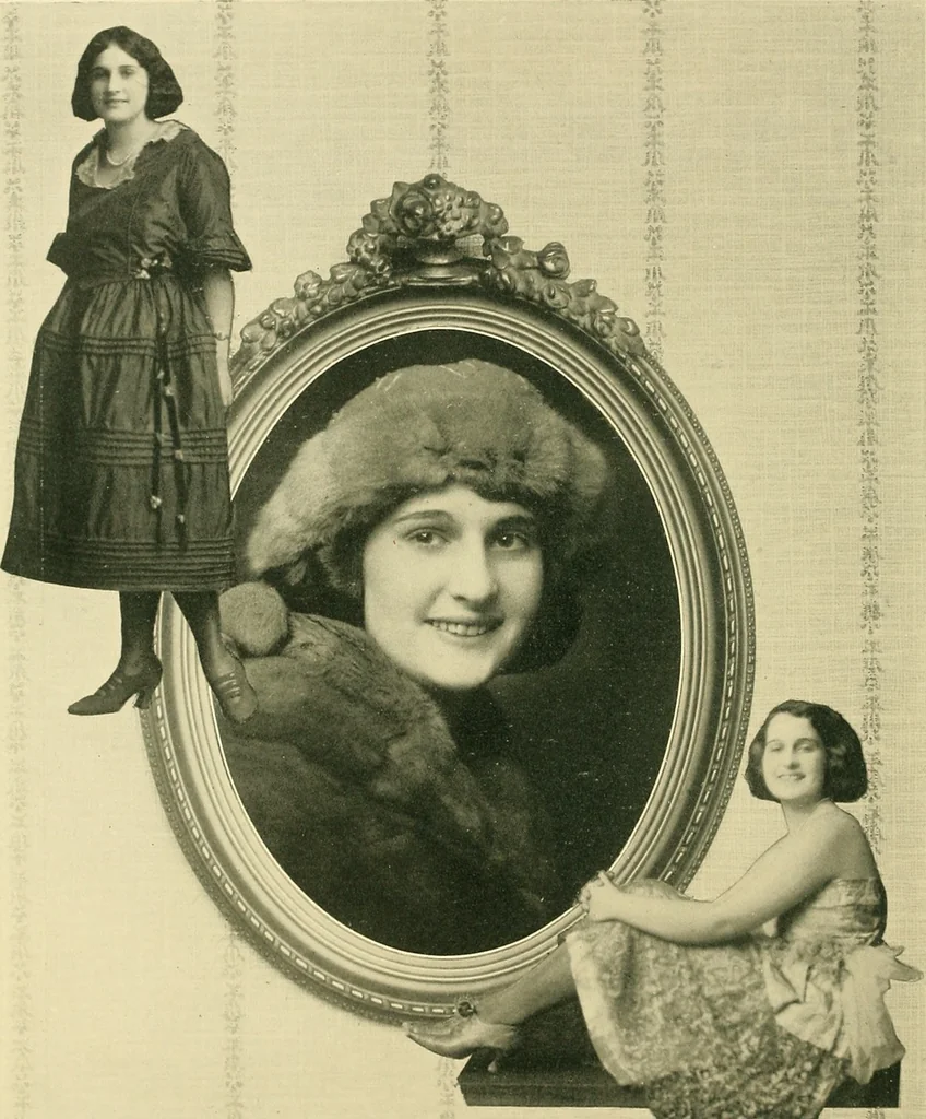 An illustration from Bukresco college annual guide;, 1922, leaf 107