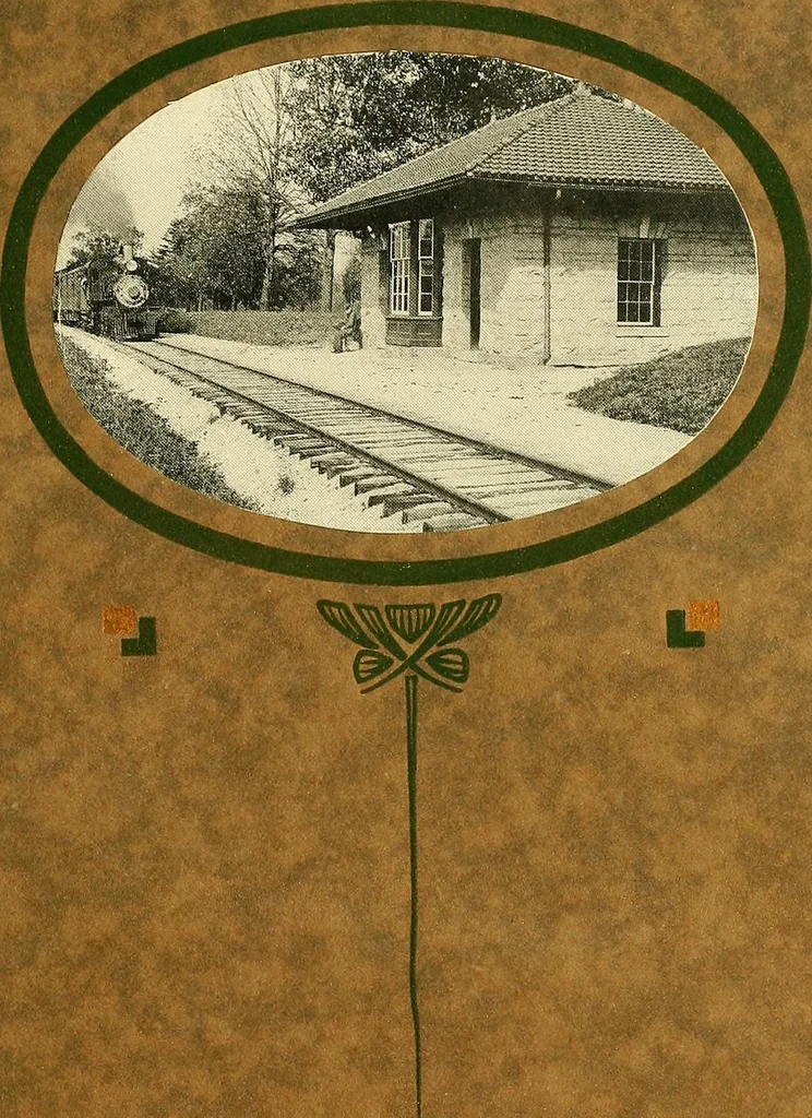 An illustration from Bukresco college annual guide;, 1922, leaf 112
