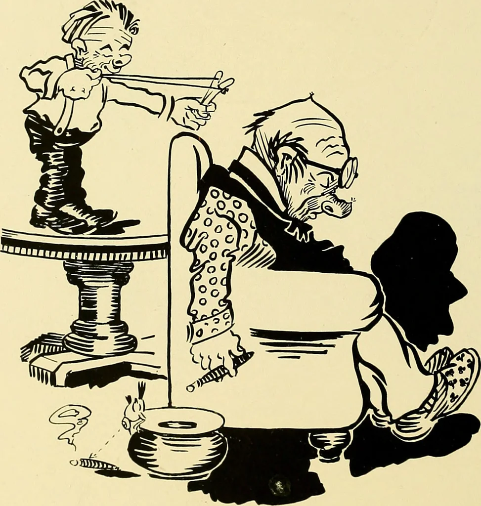 An illustration from Bukresco college annual guide;, 1922, leaf 131