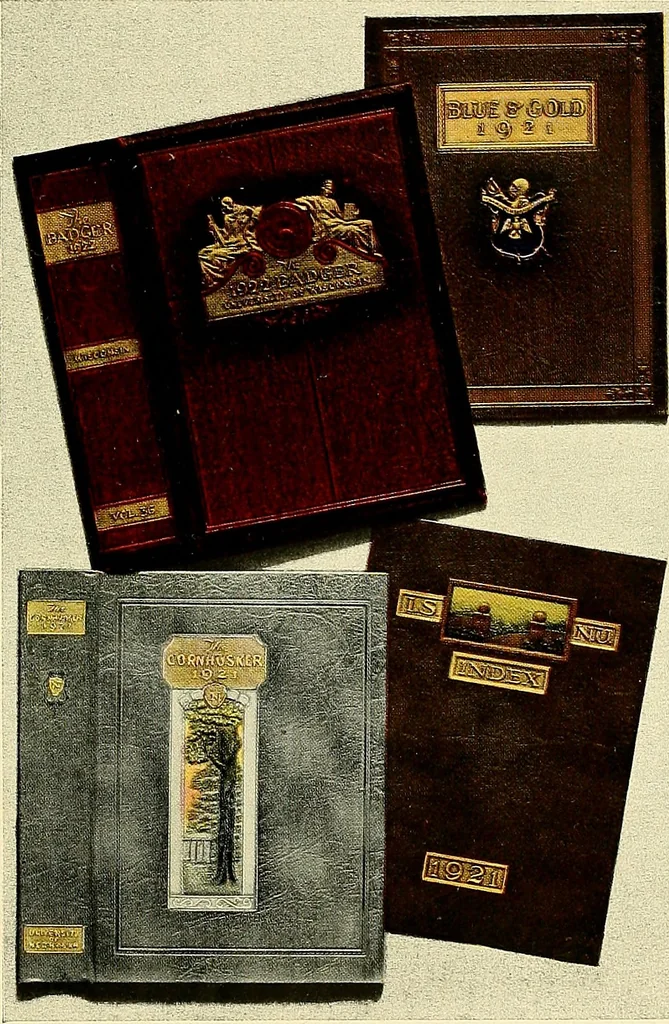 An illustration from Bukresco college annual guide;, 1922, leaf 162