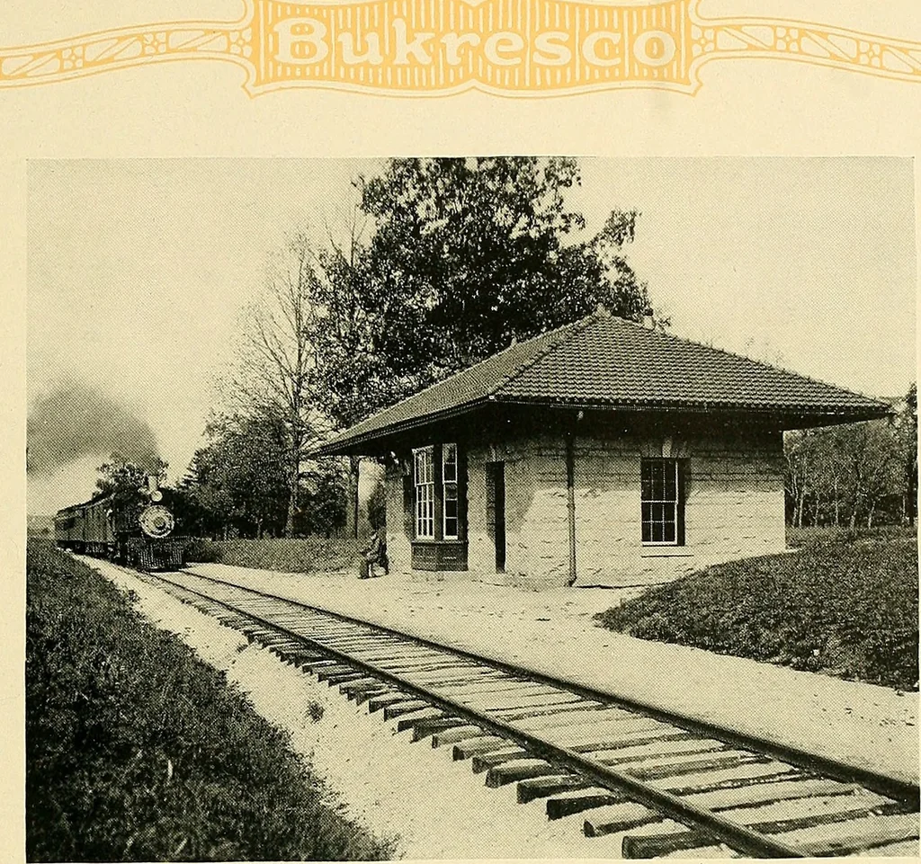 An illustration from Bukresco college annual guide;, 1922, leaf 50