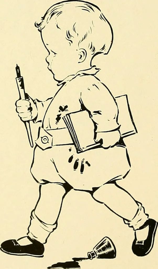 An illustration from Bukresco college annual guide;, 1922, leaf 73