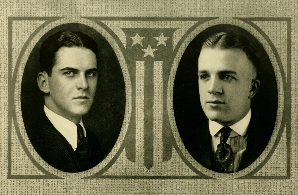 An illustration from Bukresco college annual guide;, 1922, leaf 85