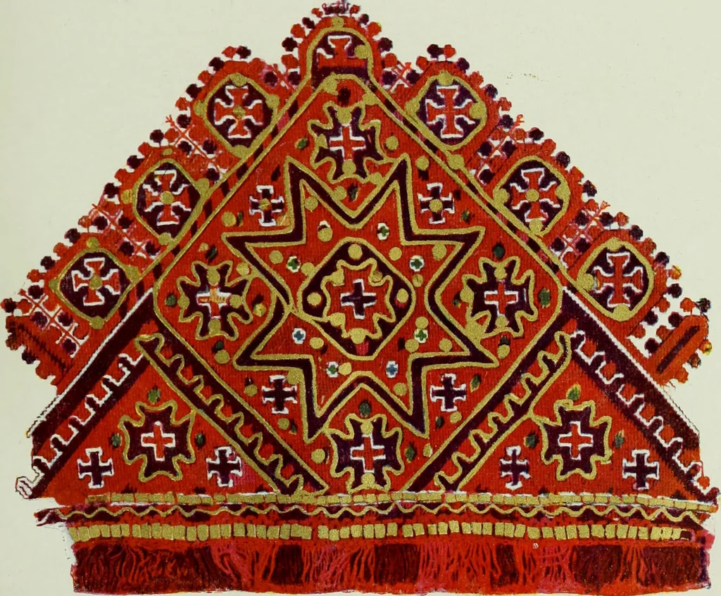 An illustration from Bulgarski narodni shevitsi, 1913, leaf 110