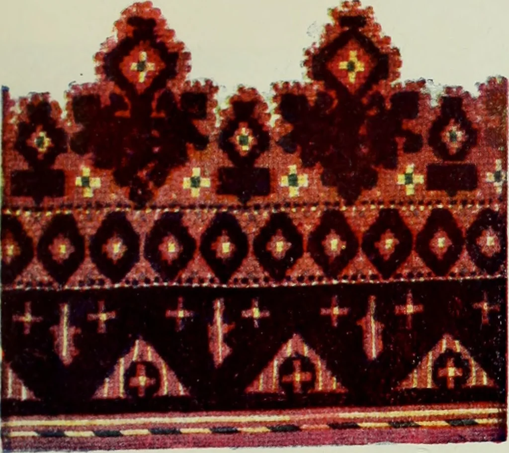 An illustration from Bulgarski narodni shevitsi, 1913, leaf 120