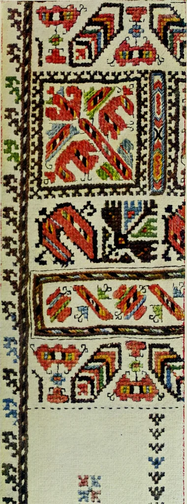 An illustration from Bulgarski narodni shevitsi, 1913, leaf 30