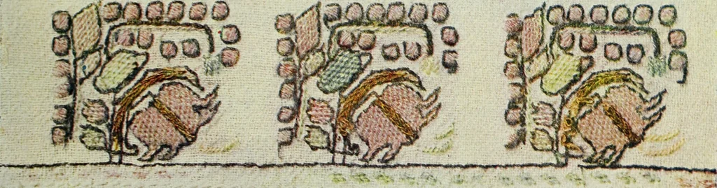 An illustration from Bulgarski narodni shevitsi, 1913, leaf 34