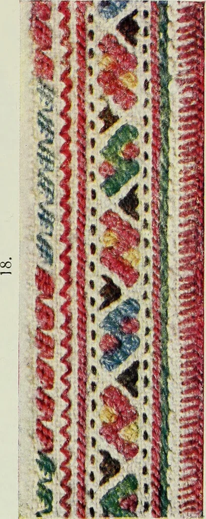 An illustration from Bulgarski narodni shevitsi, 1913, leaf 36