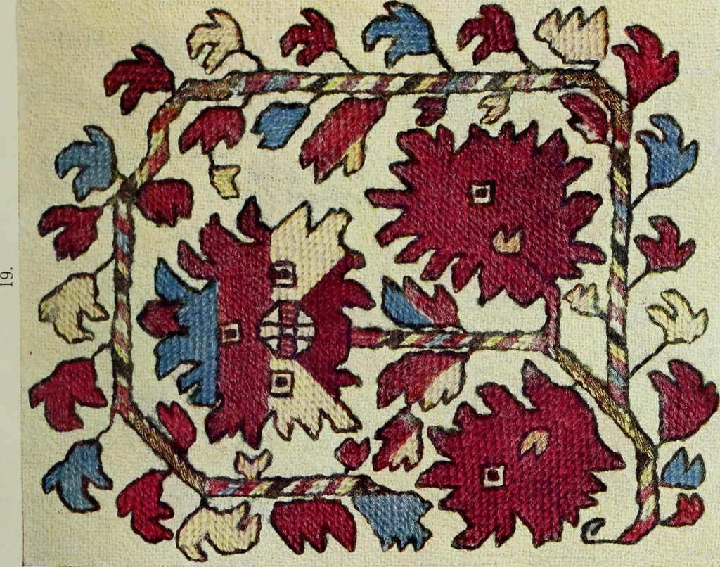 An illustration from Bulgarski narodni shevitsi, 1913, leaf 36