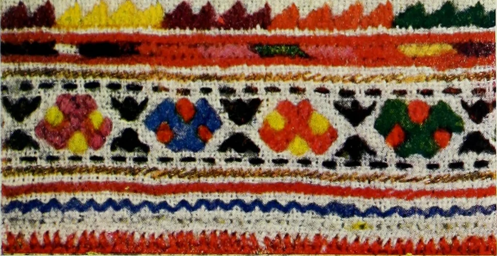 An illustration from Bulgarski narodni shevitsi, 1913, leaf 38