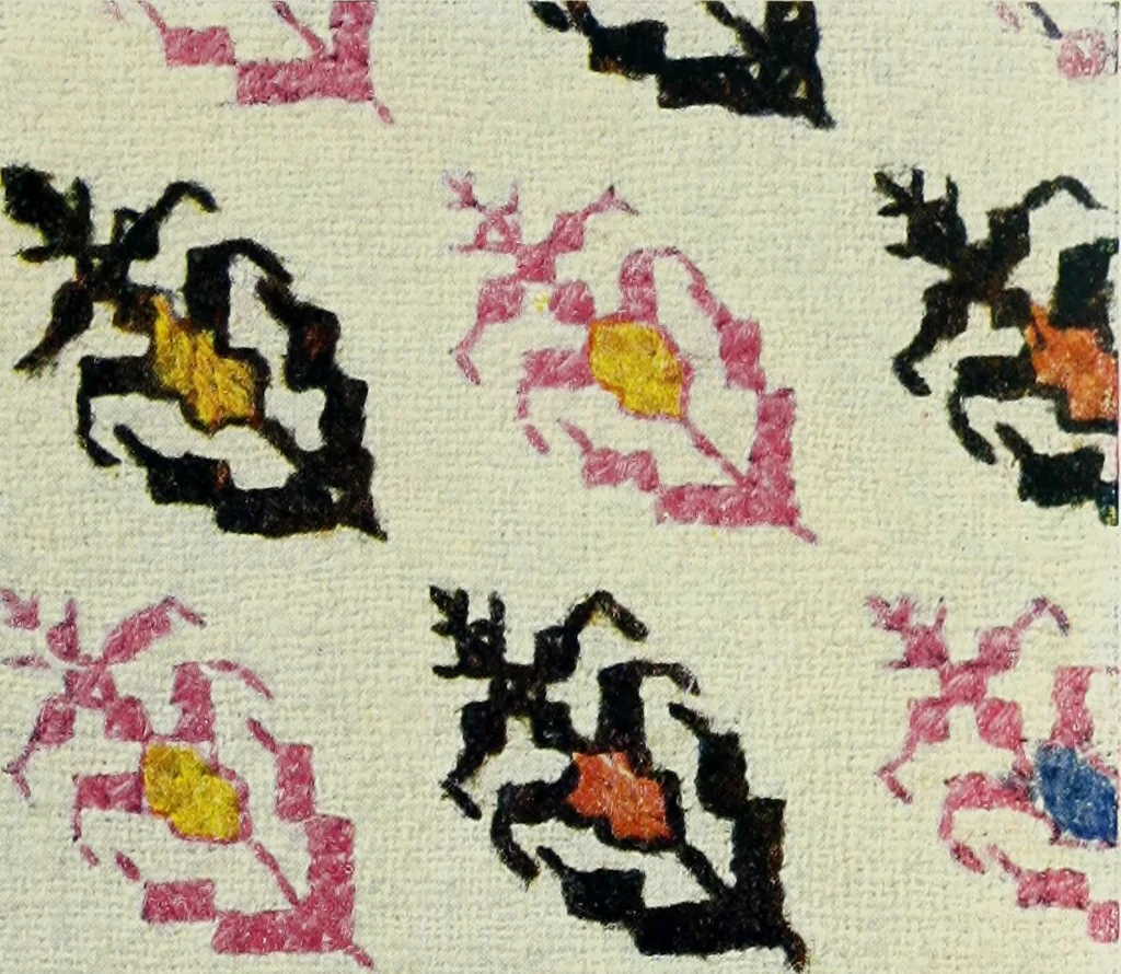 An illustration from Bulgarski narodni shevitsi, 1913, leaf 38