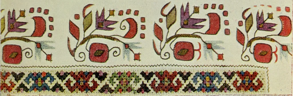 An illustration from Bulgarski narodni shevitsi, 1913, leaf 42