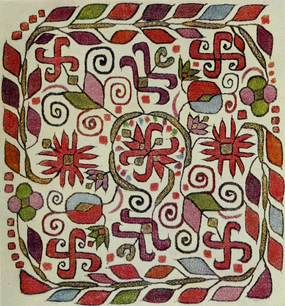 An illustration from Bulgarski narodni shevitsi, 1913, leaf 44