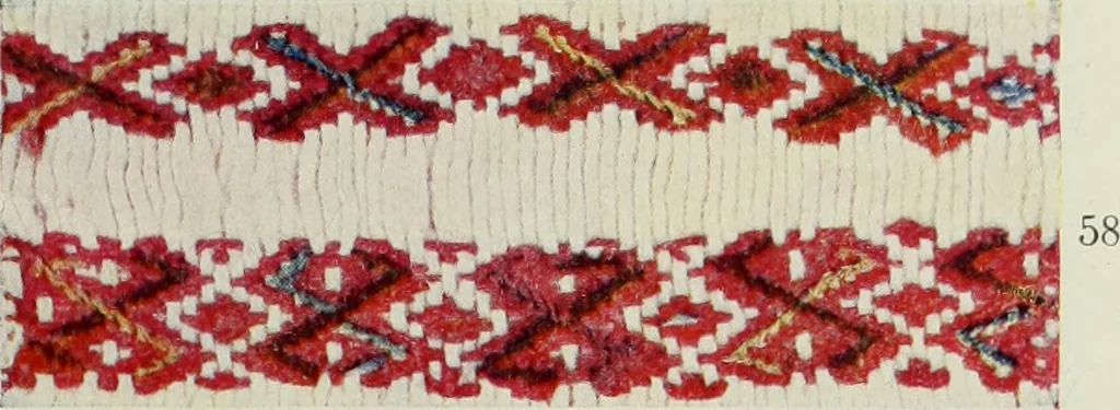 An illustration from Bulgarski narodni shevitsi, 1913, leaf 54