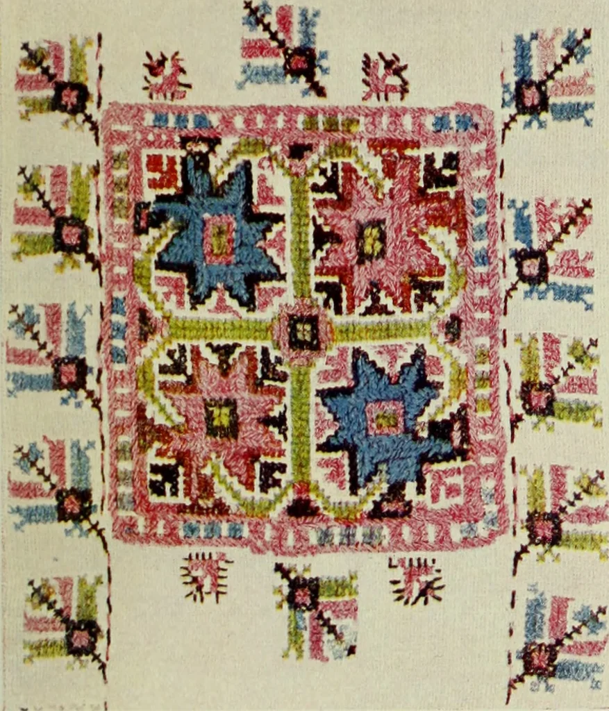 An illustration from Bulgarski narodni shevitsi, 1913, leaf 58