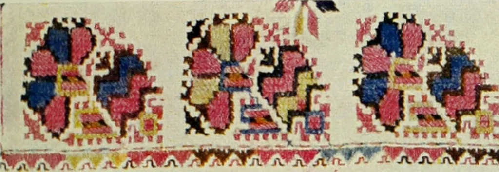An illustration from Bulgarski narodni shevitsi, 1913, leaf 60