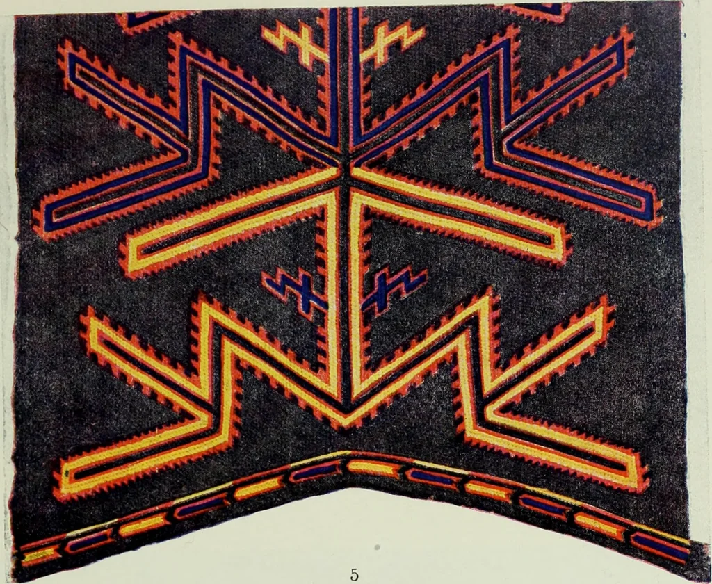 An illustration from Bulgarski narodni shevitsi, 1913, leaf 88