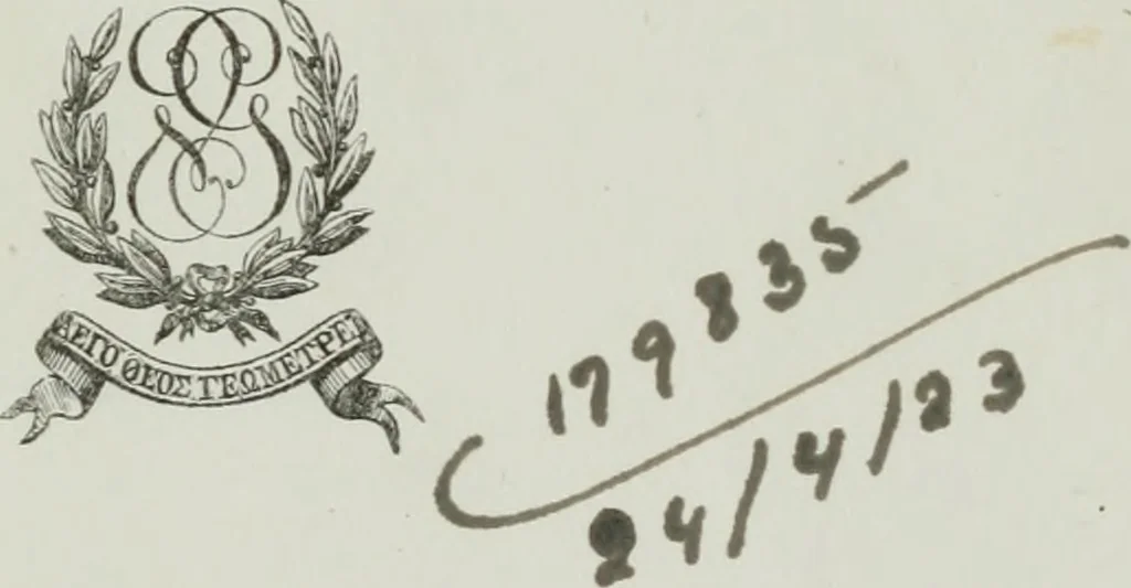 An illustration from Bulletin des sciences mathématiques, 1870, leaf 8