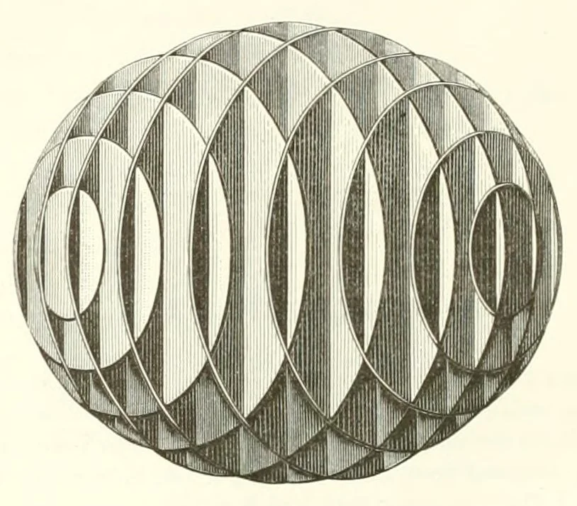 An illustration from Bulletin des sciences mathématiques, 1870, leaf 12