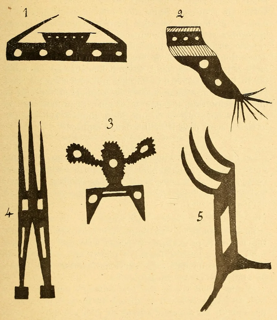 An illustration from Bulletin du Comité d'études historiques et scientifiques de l'Afrique occidentale française, 1918, leaf 117