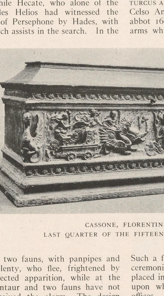 An illustration from The bulletin of the Metropolitan Museum of Art, 1905, leaf 323