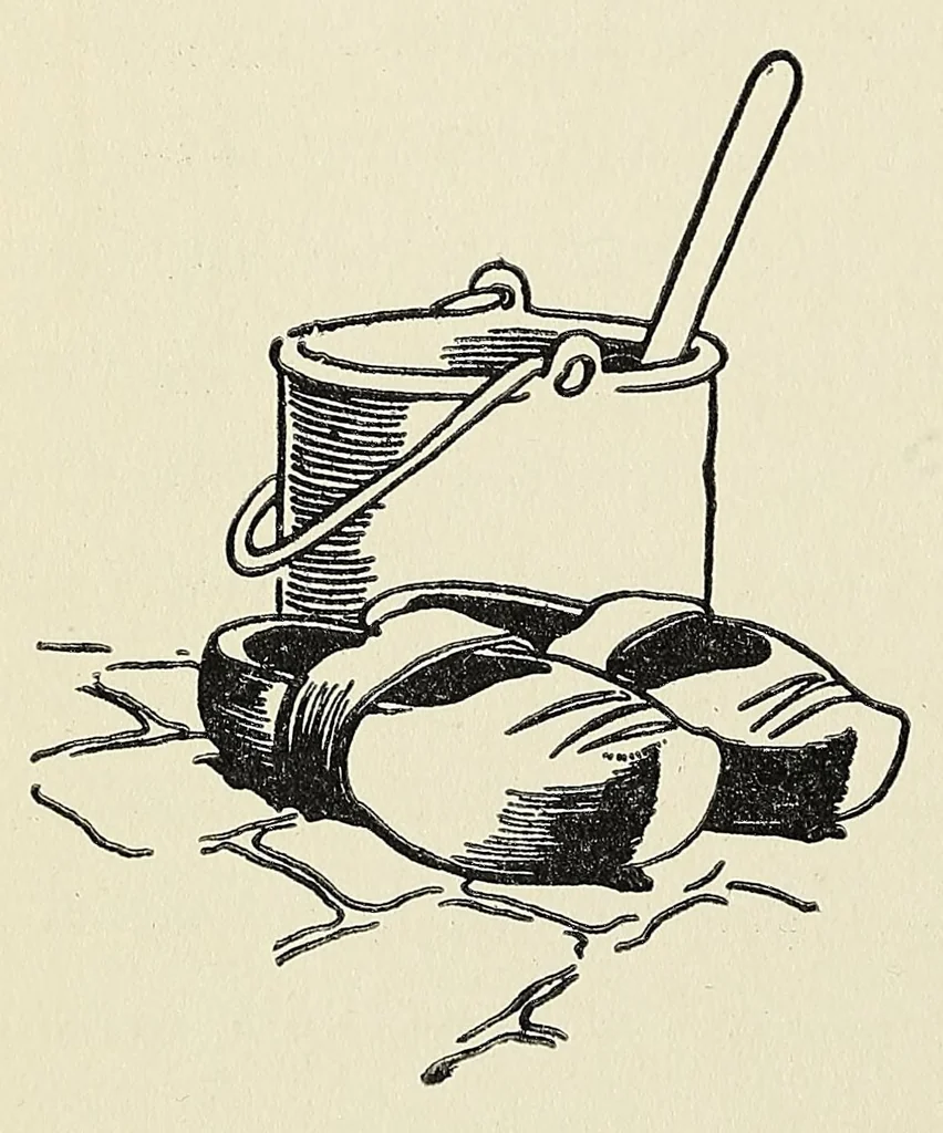 An illustration from Bullets & billets, 1917, leaf 122