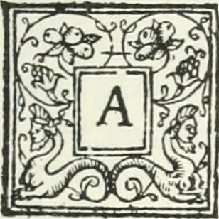 An illustration from Bullokars Booke at large, for the amendment of orthographie for English speech .., 1580, leaf 20