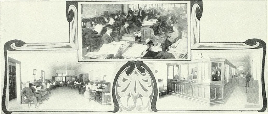 An illustration from Bungalows and cottages in Southern California. Presenting house and plans as built and streets and tracts as developed by the Los Angeles Investment Company, 1909, leaf 37