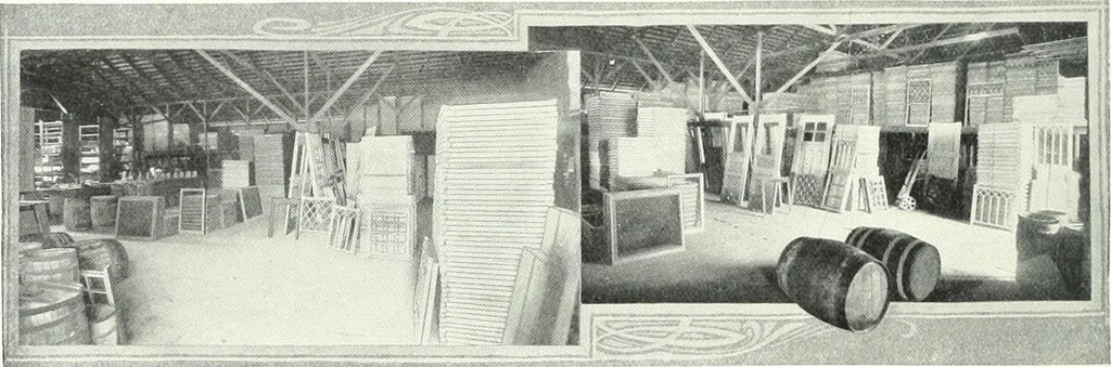 An illustration from Bungalows and cottages in Southern California. Presenting house and plans as built and streets and tracts as developed by the Los Angeles Investment Company, 1909, leaf 41