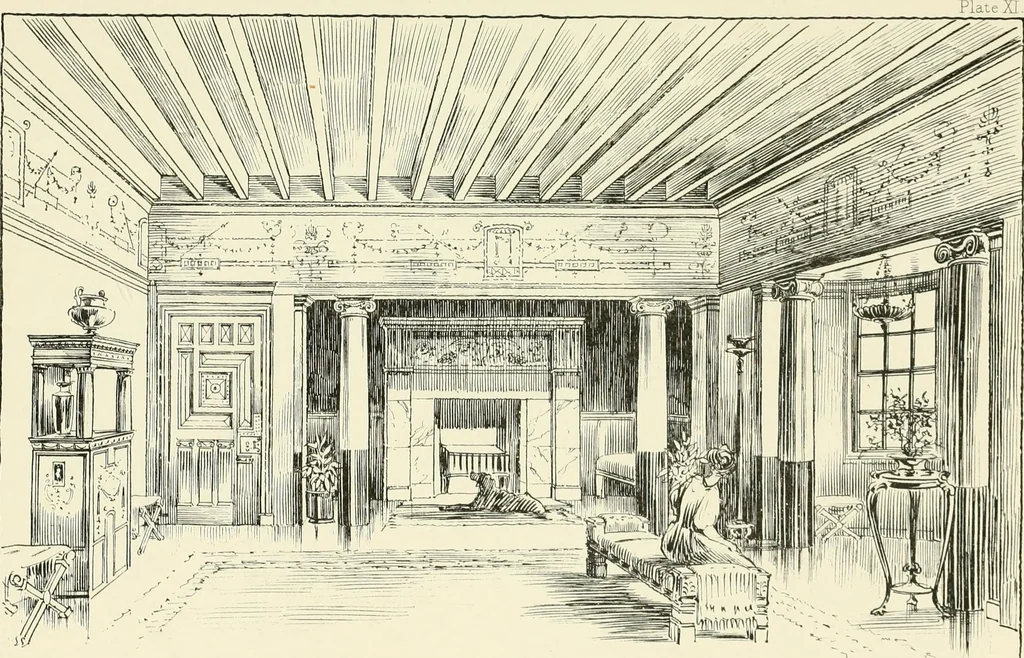 An illustration from Bungalows and country residences; a series of designs, and examples of executed works, 1901, leaf 34